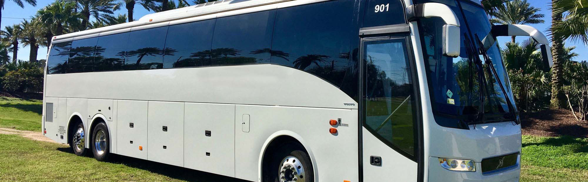White Motor Coach Exterior